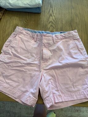 Polo by Ralph Lauren Pink Chino Bermuda Shorts